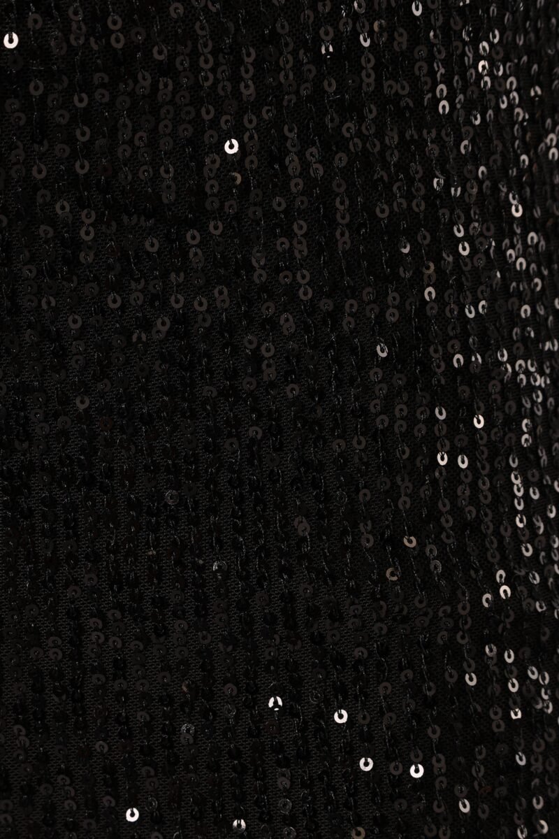 Sequin Flare Pant - Black - Image 7