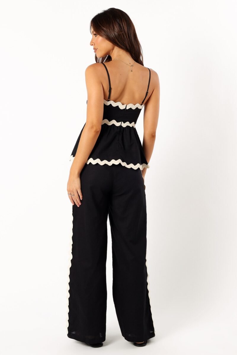 Pants - Black Cream - Image 5
