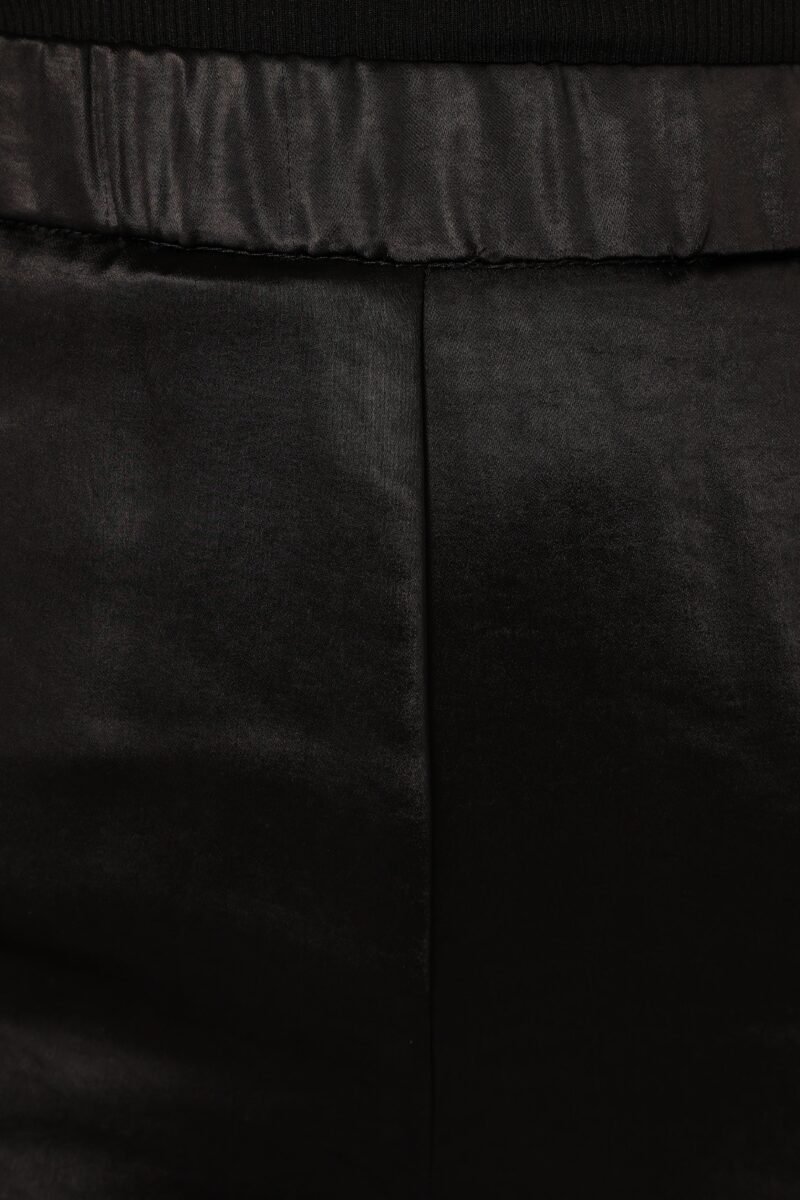 Satin Pant - Black - Image 7