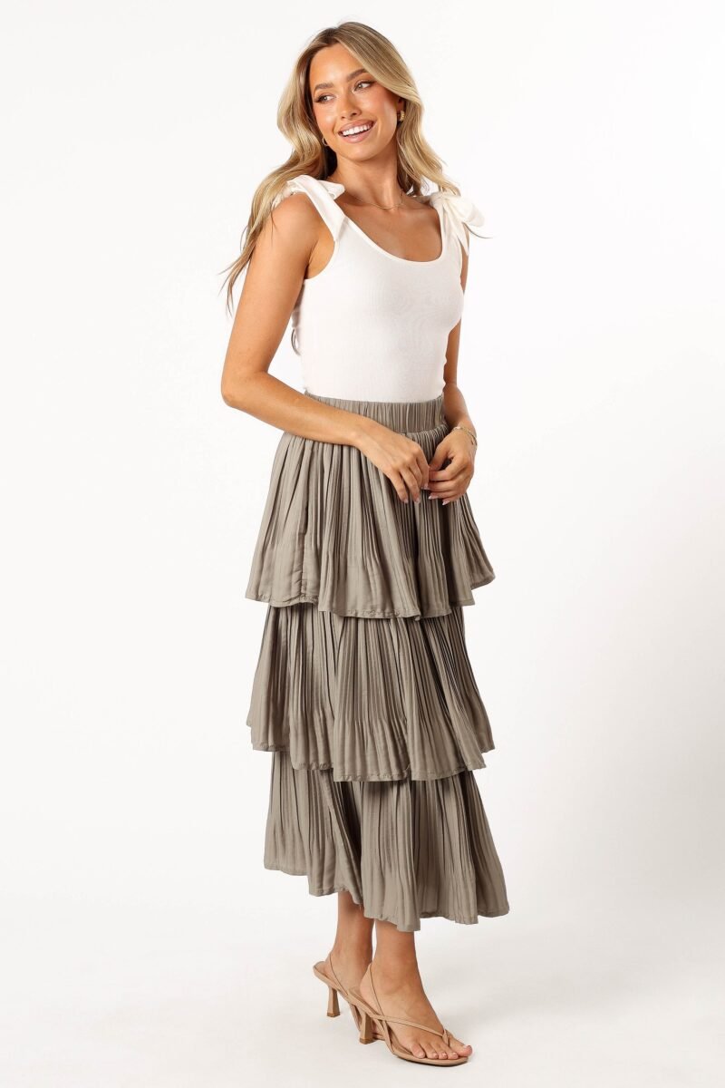 Maxi Skirt - Dusty Sage - Image 6