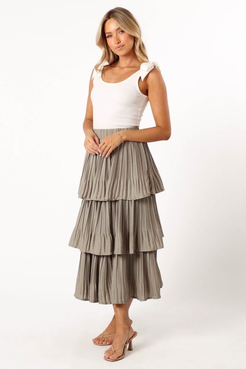 Maxi Skirt - Dusty Sage - Image 4