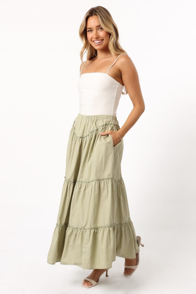 Midi Skirt - Pistachio - Image 4