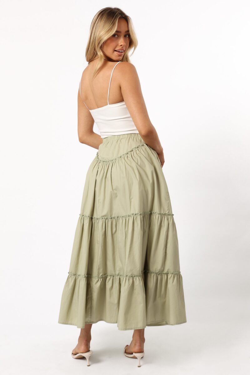 Midi Skirt - Pistachio - Image 5