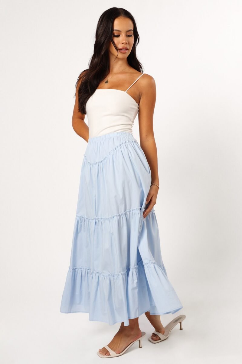 Midi Skirt - Sky - Image 2