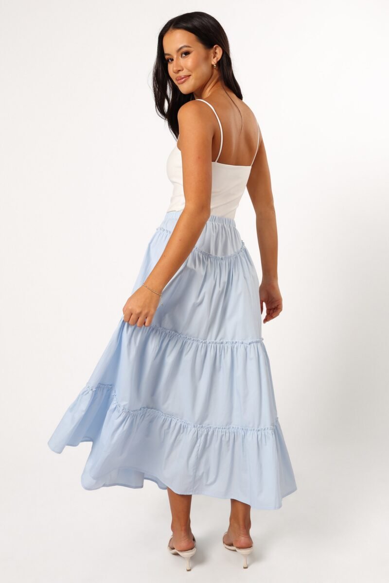 Midi Skirt - Sky - Image 3