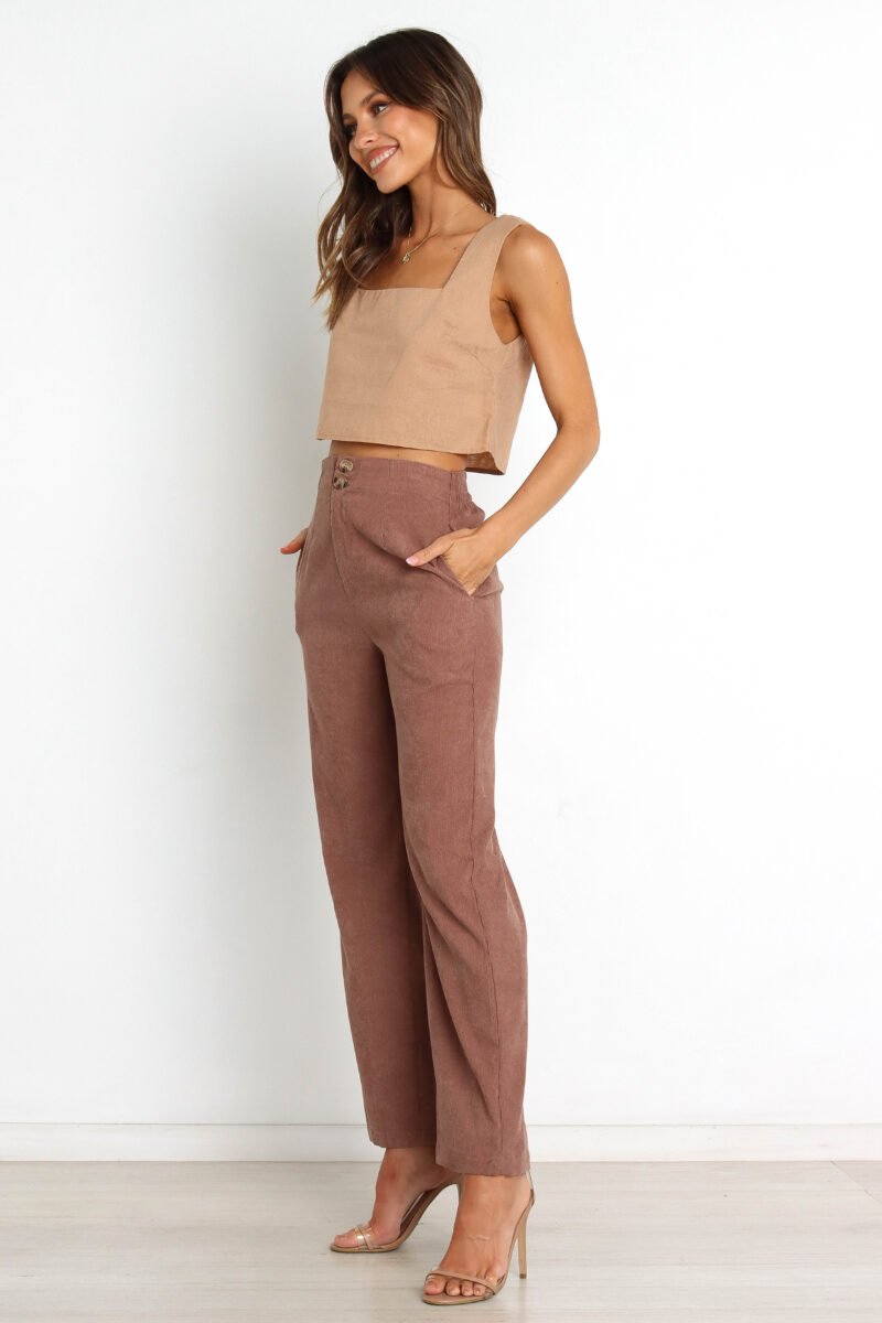 Pants - Brown - Image 6