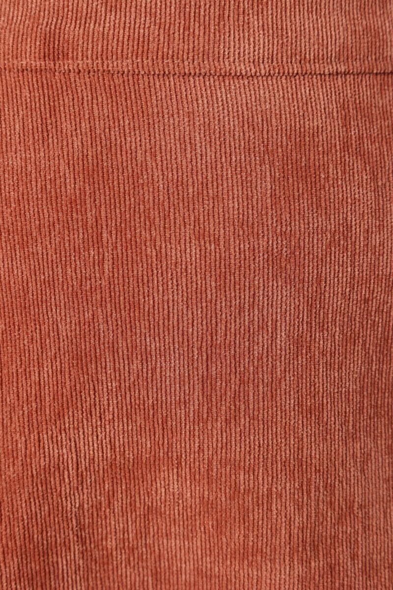Cord Skirt - Brick - Image 6