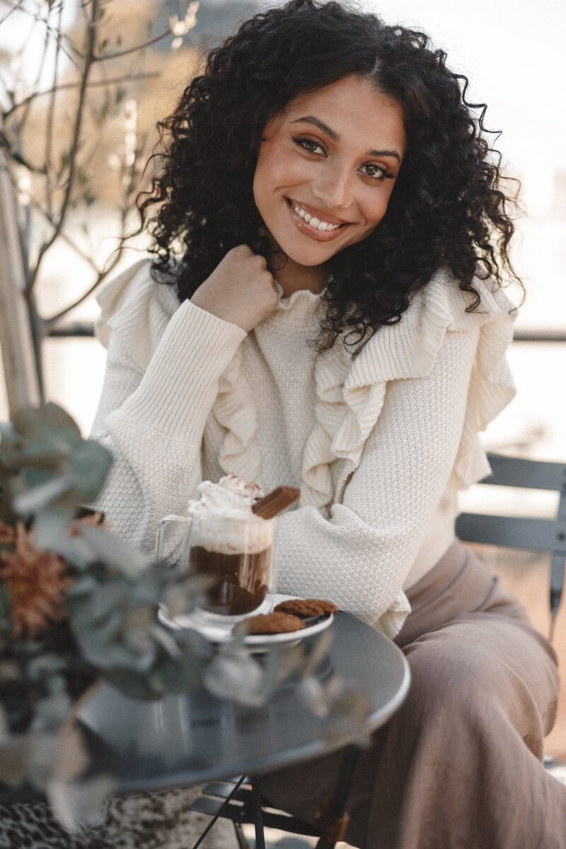 Knit Long Sleeve Top - Cream