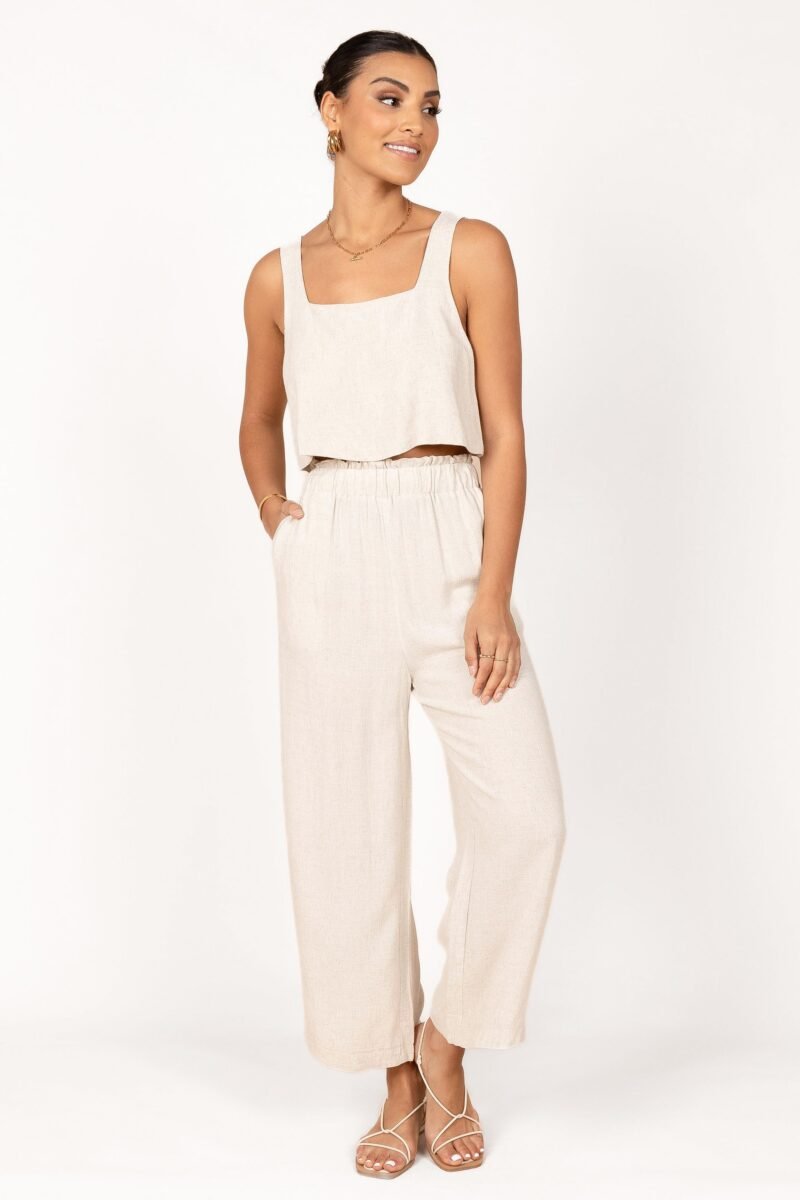 Cropped Top - Beige - Image 8