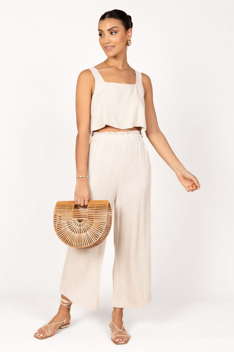 Cropped Top - Beige - Image 4