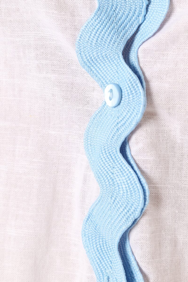 Shirt - White Blue - Image 9