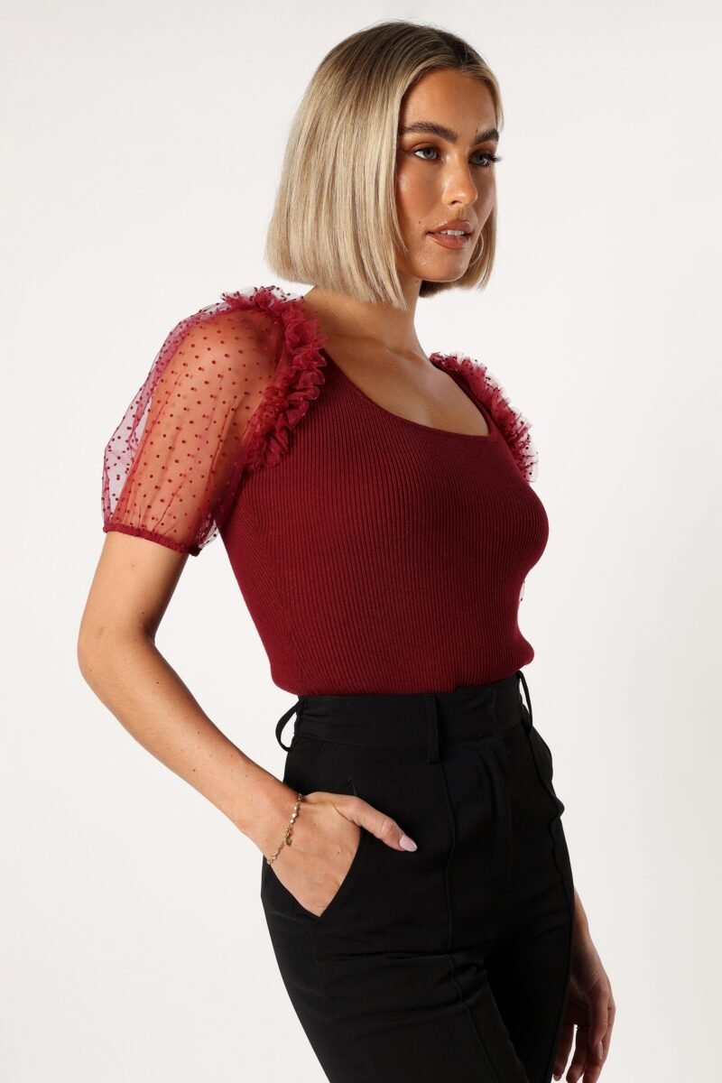 Bodysuit - Burgundy