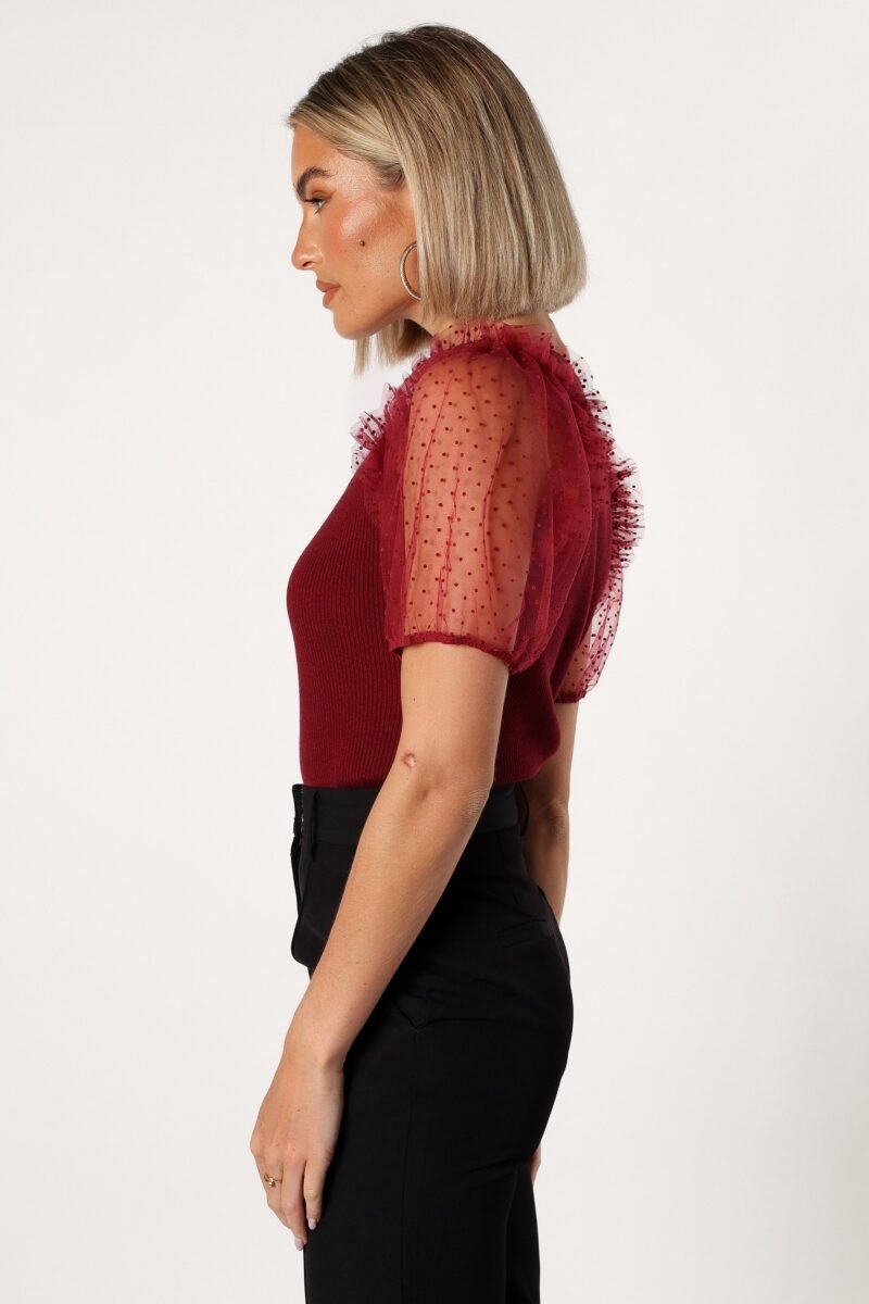 Bodysuit - Burgundy - Image 3