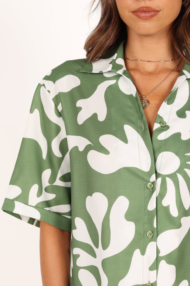 Payton Shirt - Khaki - Image 5