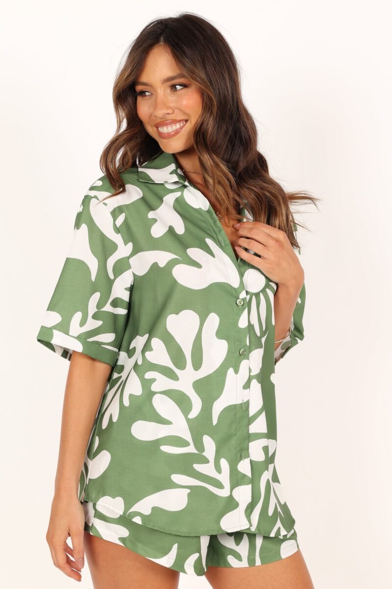 Payton Shirt - Khaki - Image 10