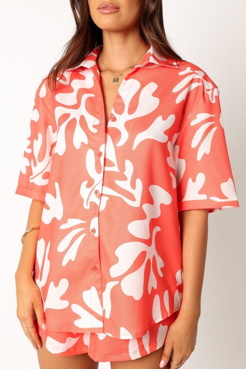Payton Shirt - Melon White - Image 8