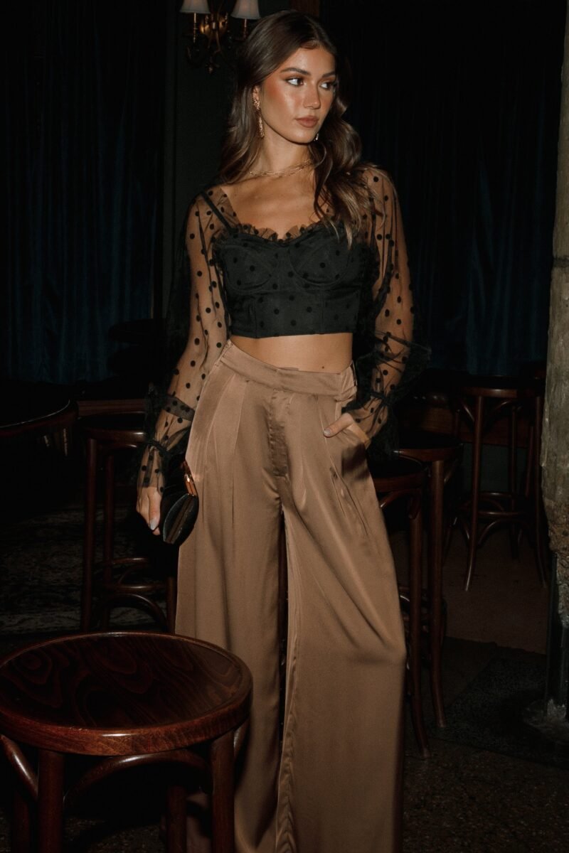 Varinka Top - Black - Image 2