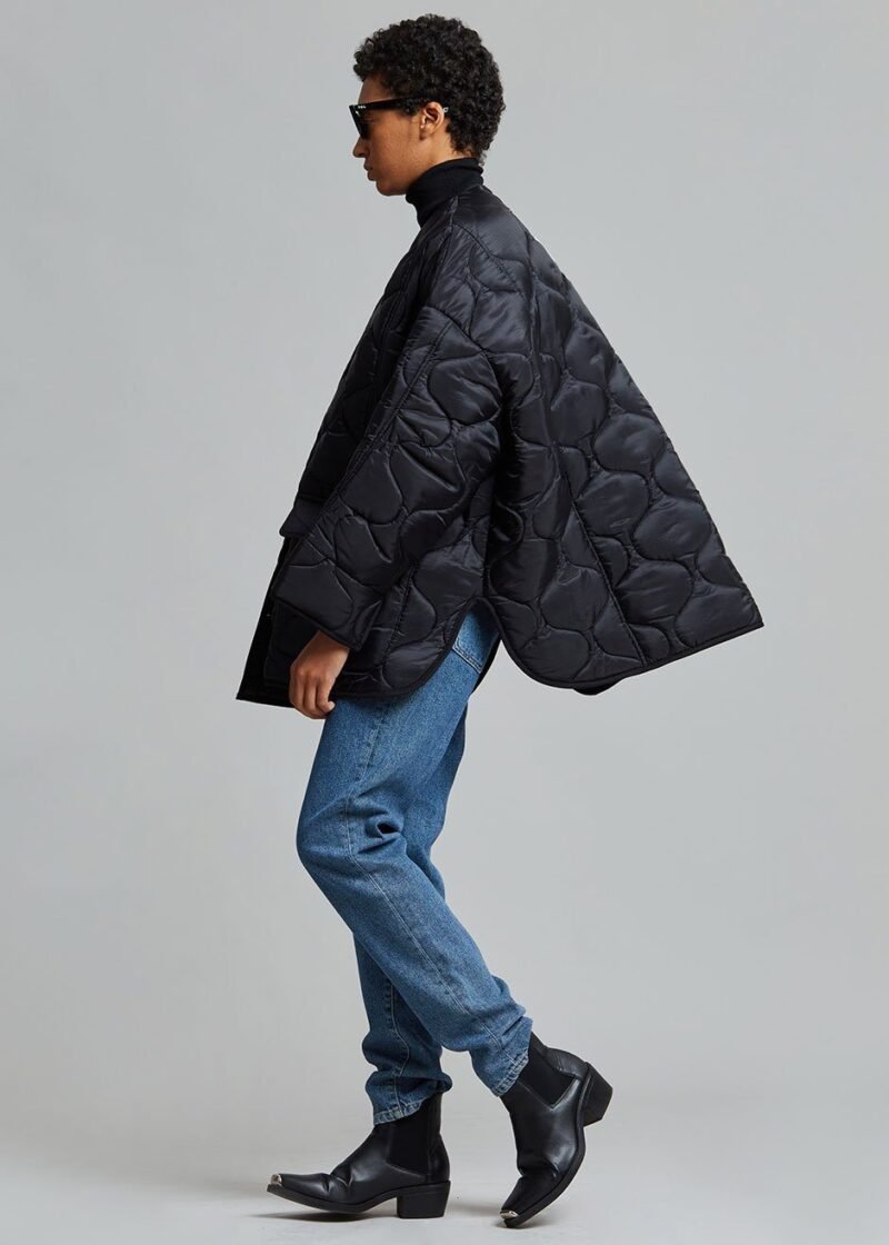 Quilted Jacket - Black